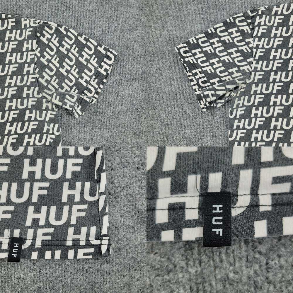 Huf HUF Shirt Men's Medium Black All Over Print G… - image 4
