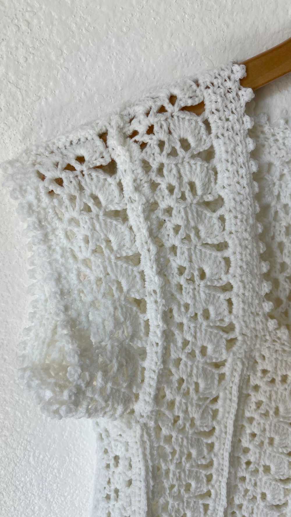 Vintage Handmade White Top (S-M) | Used, Secondha… - image 2