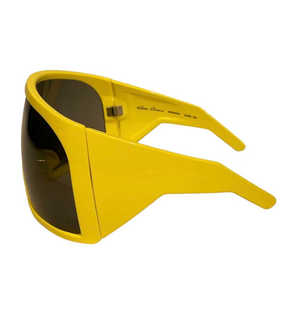 Rick Owens/Sunglasses/Plastic/YEL/ - image 3