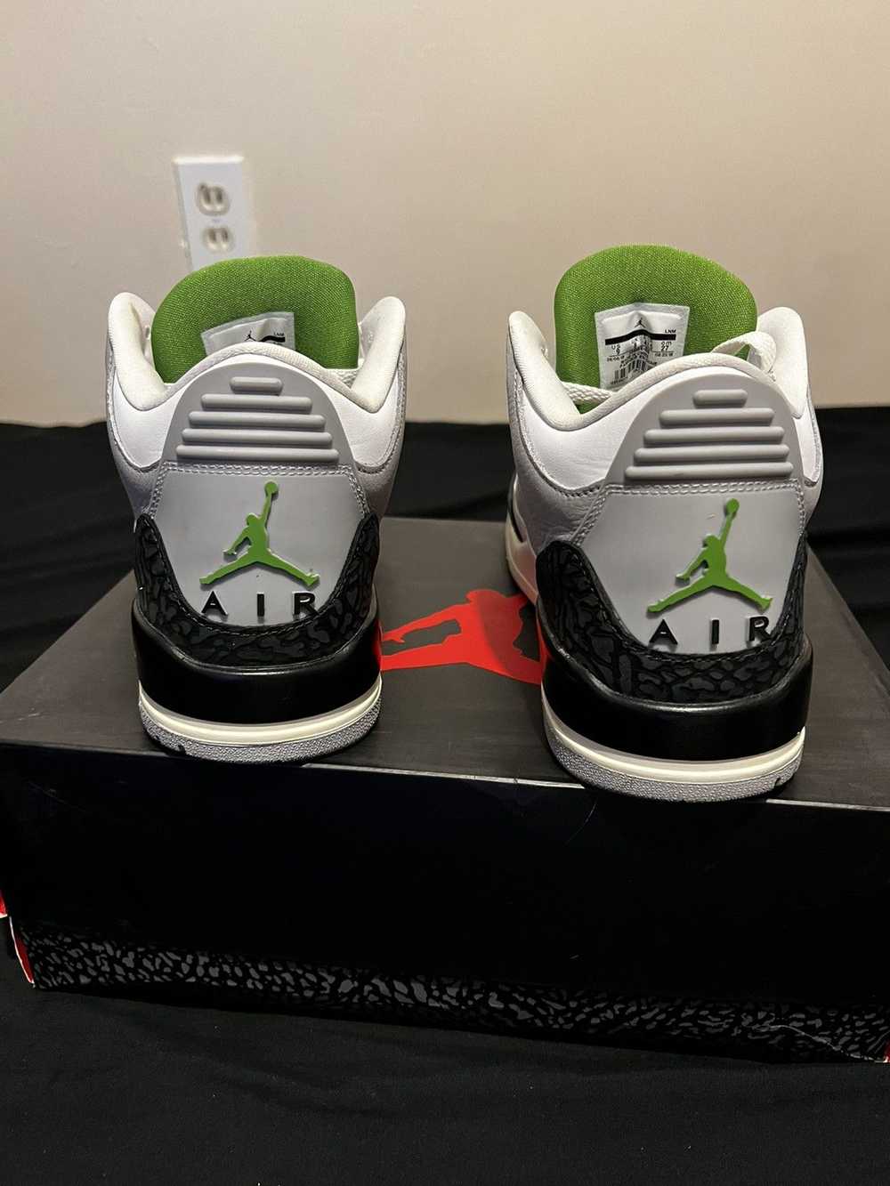 Nike Jordan 3 GREY/CHLOROPHYLL - image 5