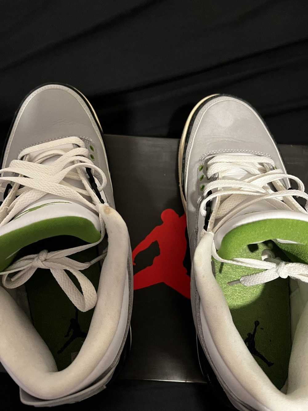 Nike Jordan 3 GREY/CHLOROPHYLL - image 6