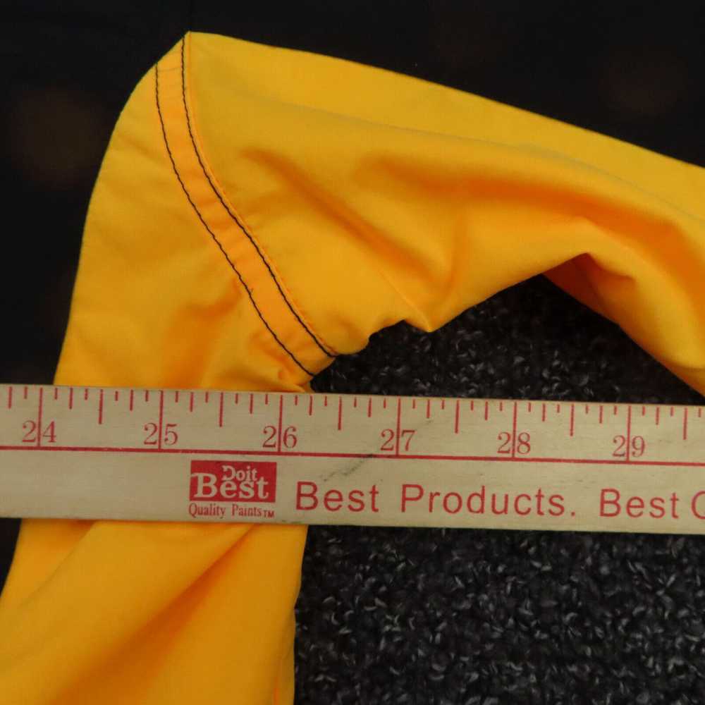Vintage NRA Jacket Adult 2XL Black & Yellow Long … - image 3