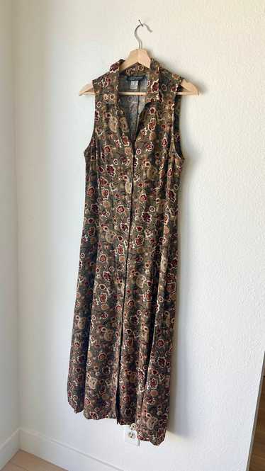 Vintage Floral Sleeveless Maxi (11/12) | Used,… - image 1