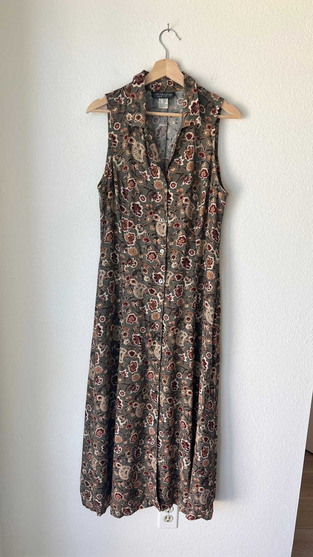 Vintage Floral Sleeveless Maxi (11/12) | Used,… - image 2