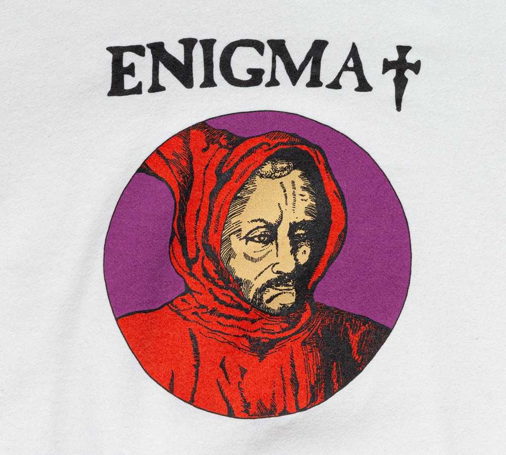 Rare 90s Enigma Sadeness Promo Sweatshirt – Large… - image 4