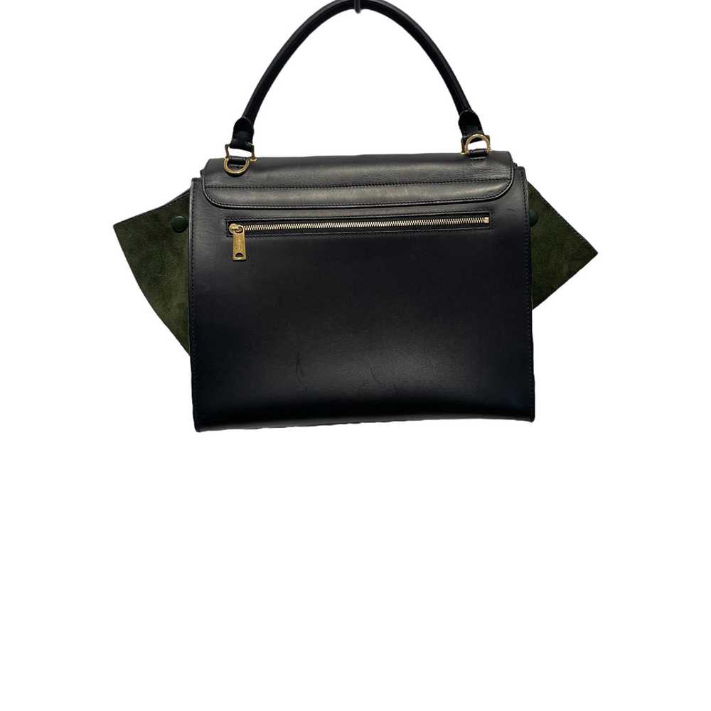 CELINE/Cross Body Bag/M/Plain/Leather/BLK// - image 2