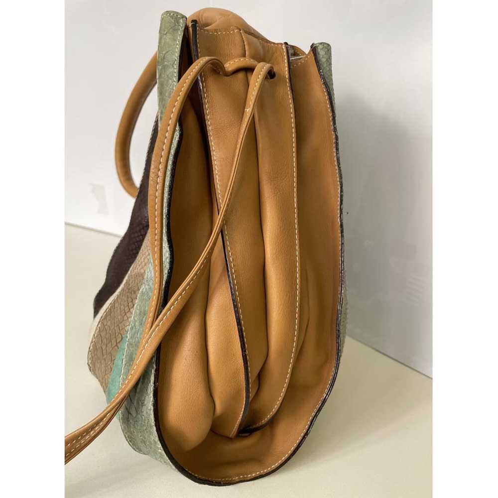 Lupo Leather handbag - image 8