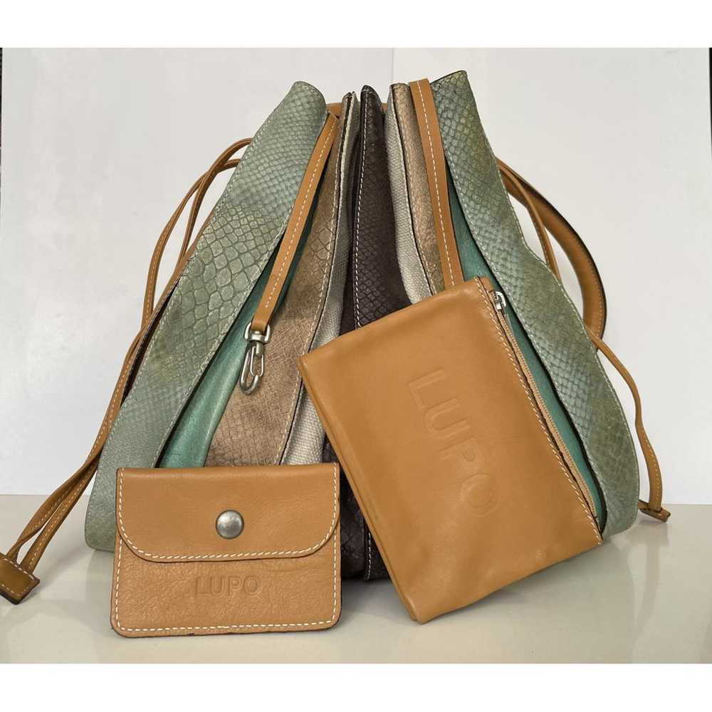 Lupo Leather handbag - image 9