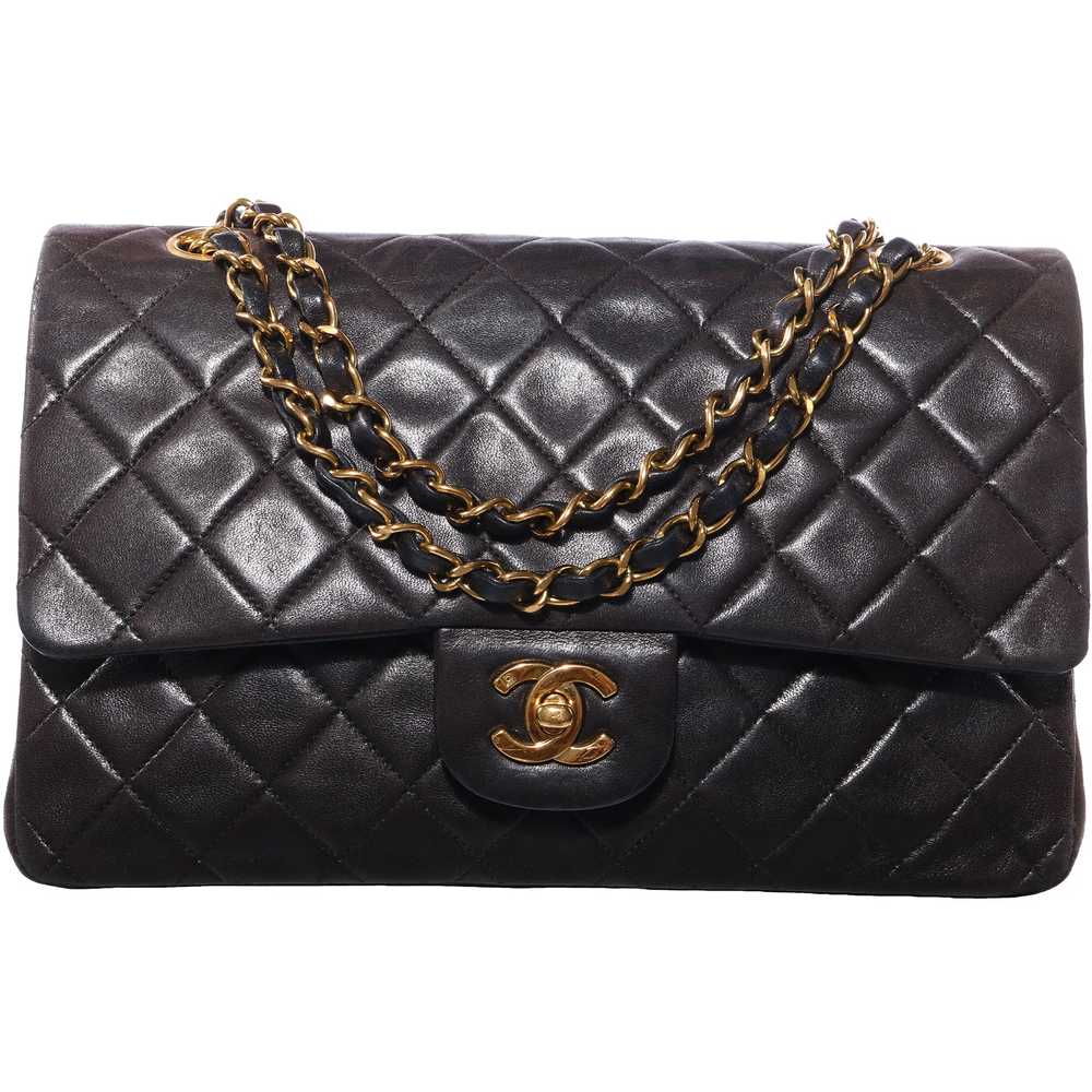VTG CHANEL QUILTED LAMBSKIN 2.55 CLASSIC FLAP BAG - image 1