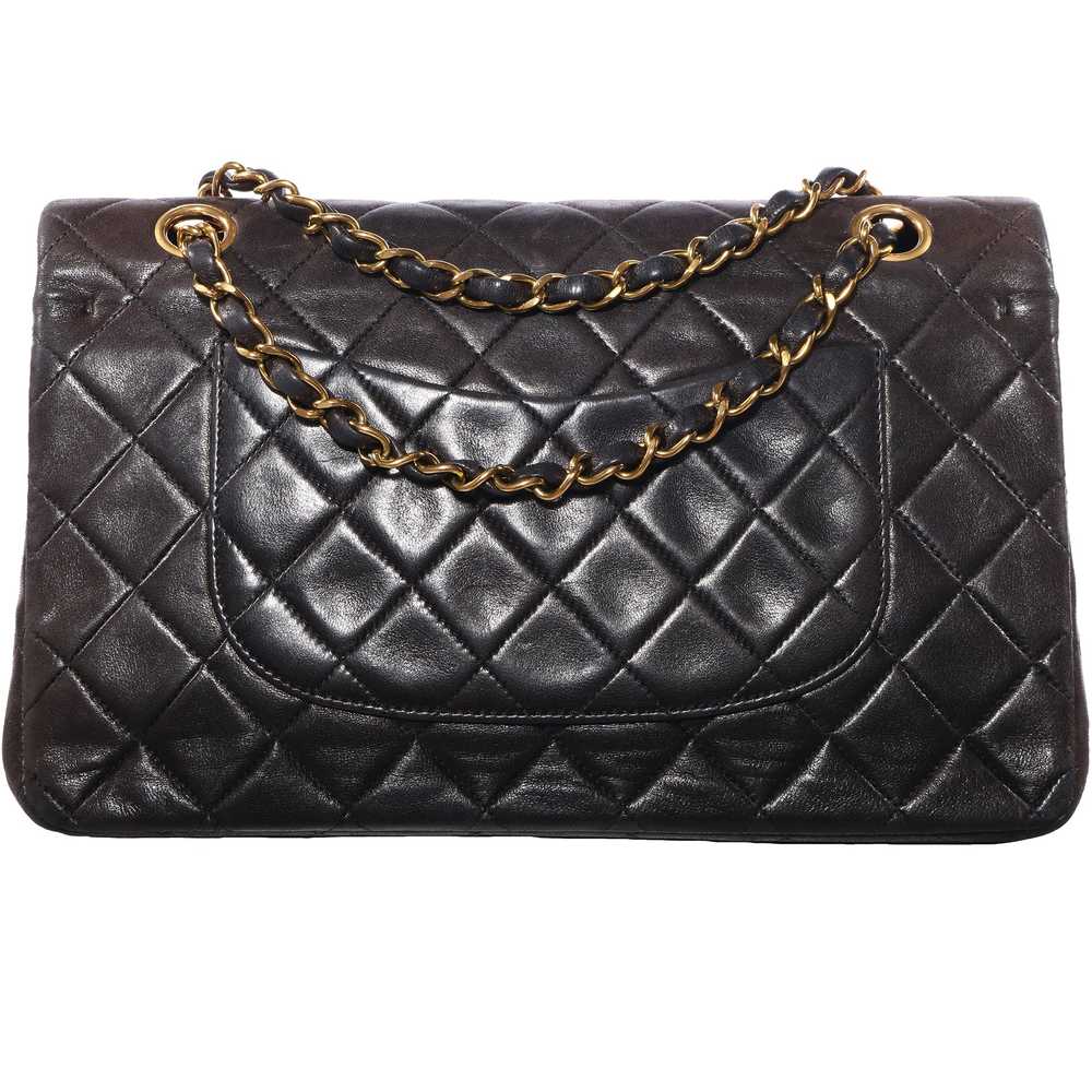 VTG CHANEL QUILTED LAMBSKIN 2.55 CLASSIC FLAP BAG - image 4