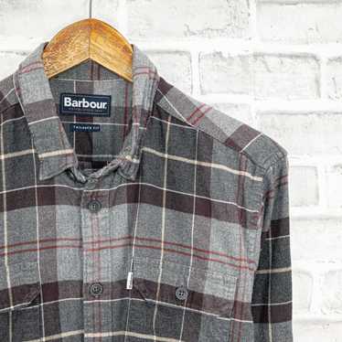 Barbour Barbour Tailored fit Button Up Flannel Sh… - image 1