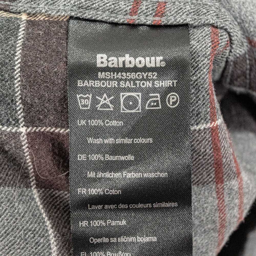 Barbour Barbour Tailored fit Button Up Flannel Sh… - image 7