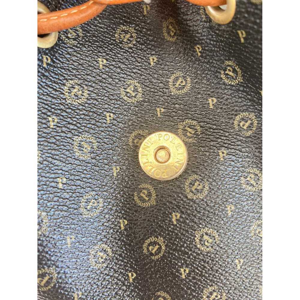 Pollini Leather backpack - image 8