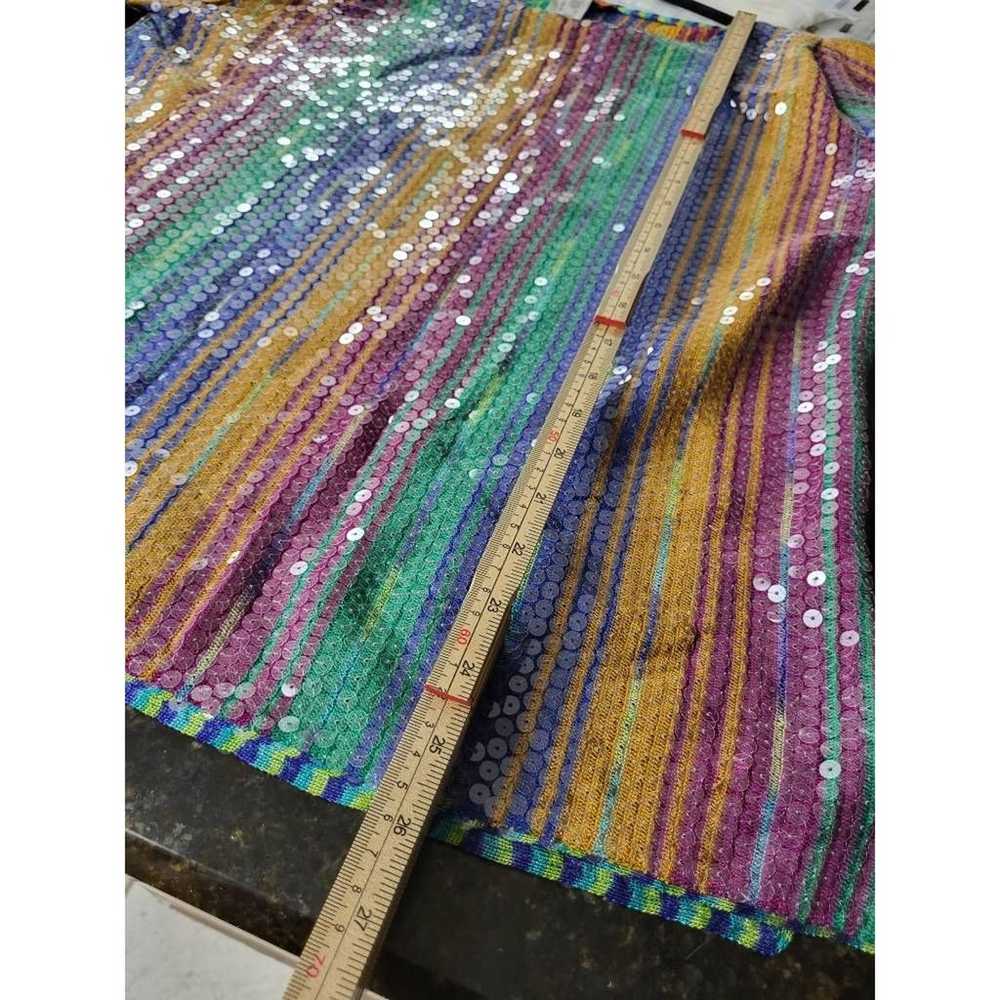 Missoni Womens Blouse Multicolor Striped Long Sle… - image 3