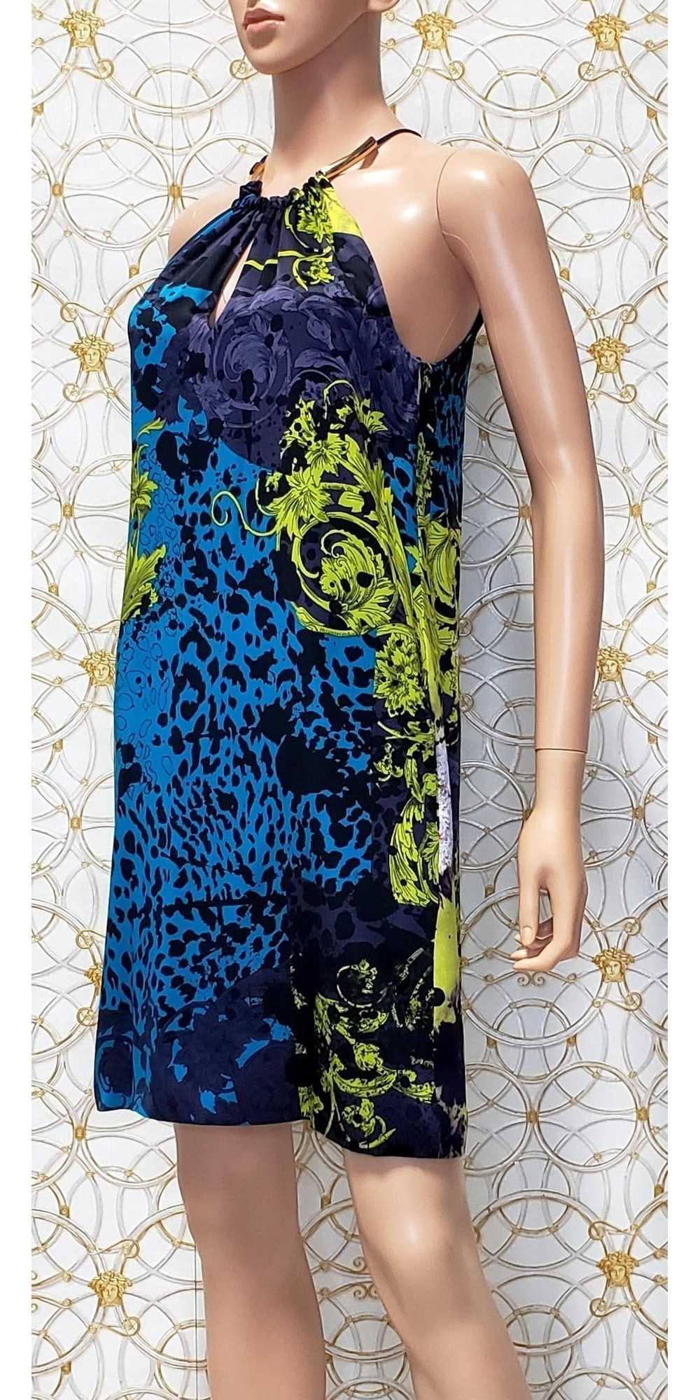 New Versace 100% Silk Barocco Animal Wild Patch P… - image 12