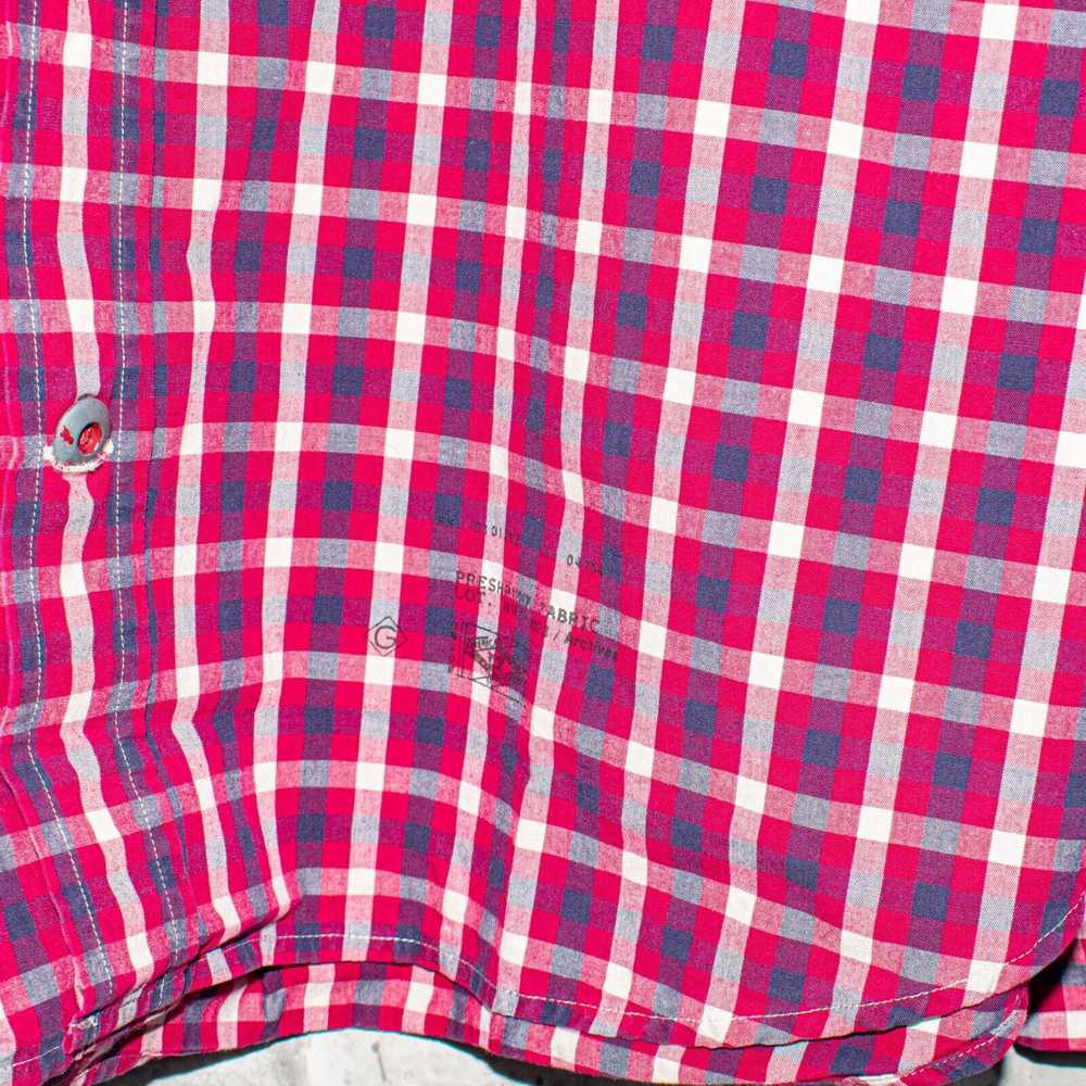 Gant GANT Rugger The Hugger Button Down Shirt Red… - image 6