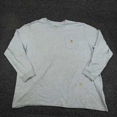 Carhartt Carhartt Shirt Adult 3XL Gray Long Sleev… - image 1