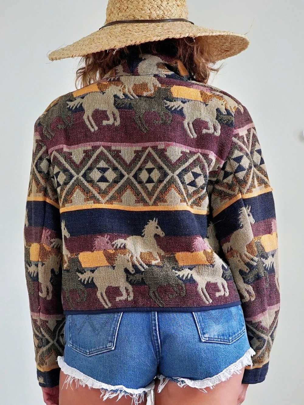 Tapestry Horse Jacket - image 5