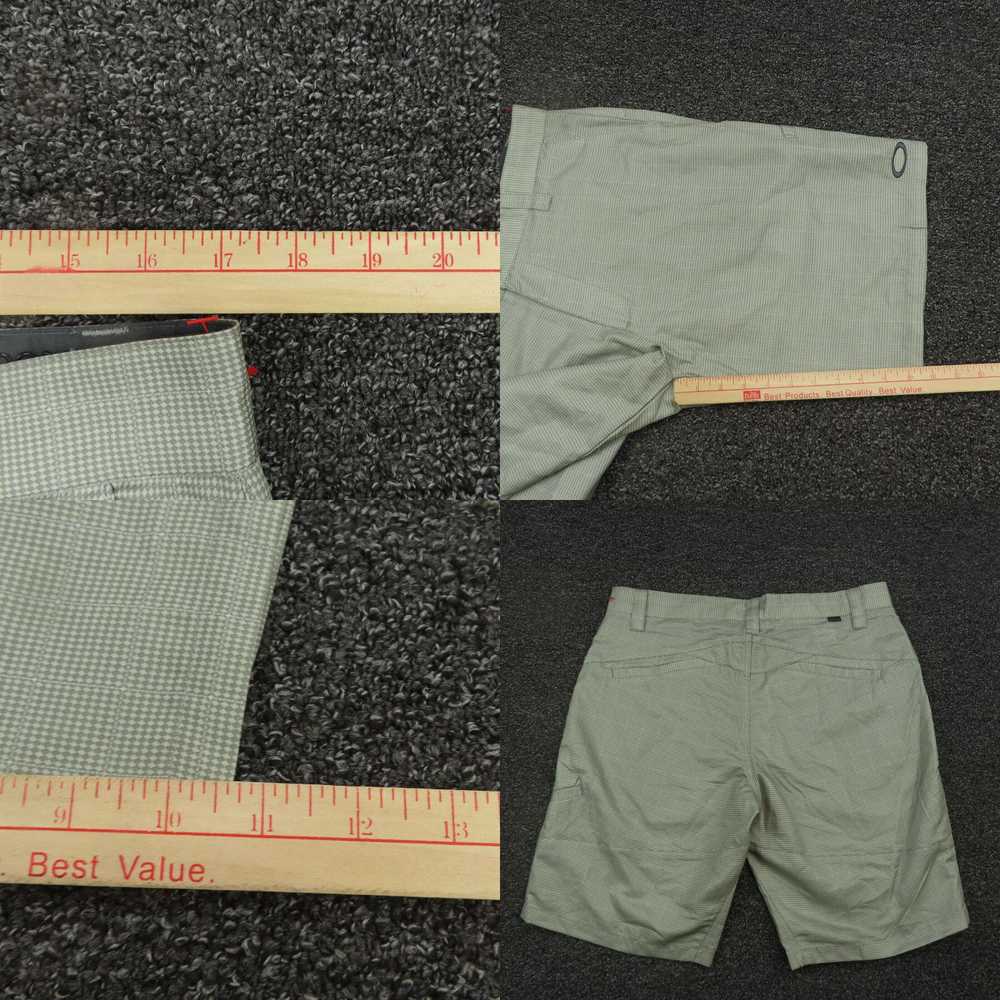 Oakley Oakley Shorts Adult Size 34W Green & Beige… - image 4