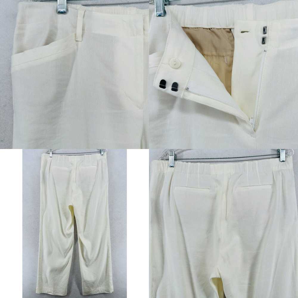 Vintage J.JILL Trouser P14 Linen Stretch Elastic … - image 4