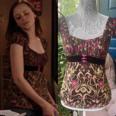 Vintage Nanette Lepore Rory Gilmore Girls Floral … - image 1