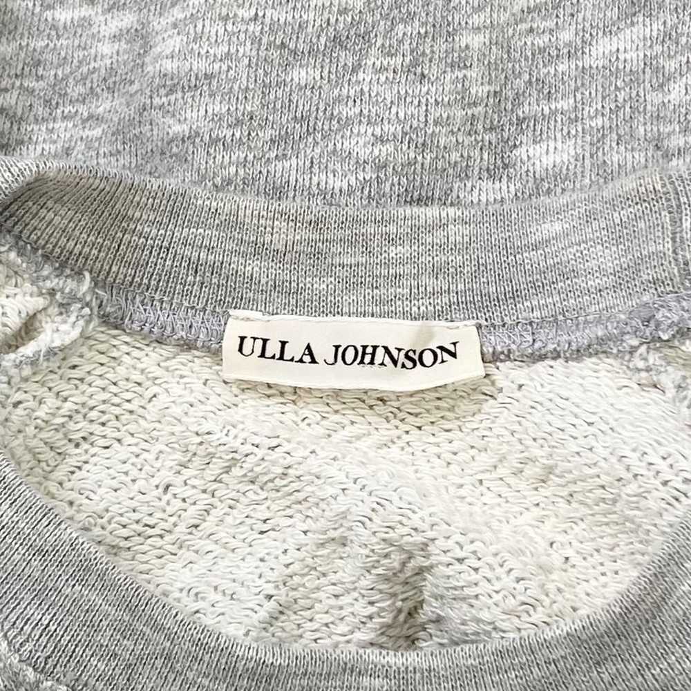Ulla Johnson Philo Slubbed Fleece Cotton Sweatshi… - image 3