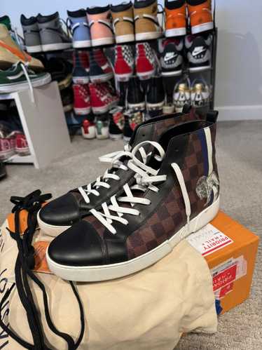 Louis Vuitton High Top Lion Sneaker