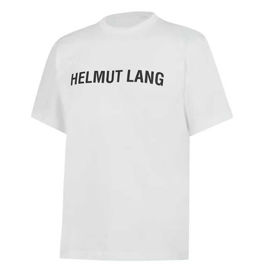 Helmut Lang o1g2r1mq0524 Logo T-Shirt in White - image 2