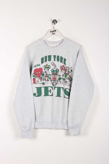 90's Looney Tunes New York Jets Sweatshirt Large - image 1