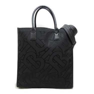 Burberry Burberry TB Monogram Canvas Tote Bag Can… - image 1