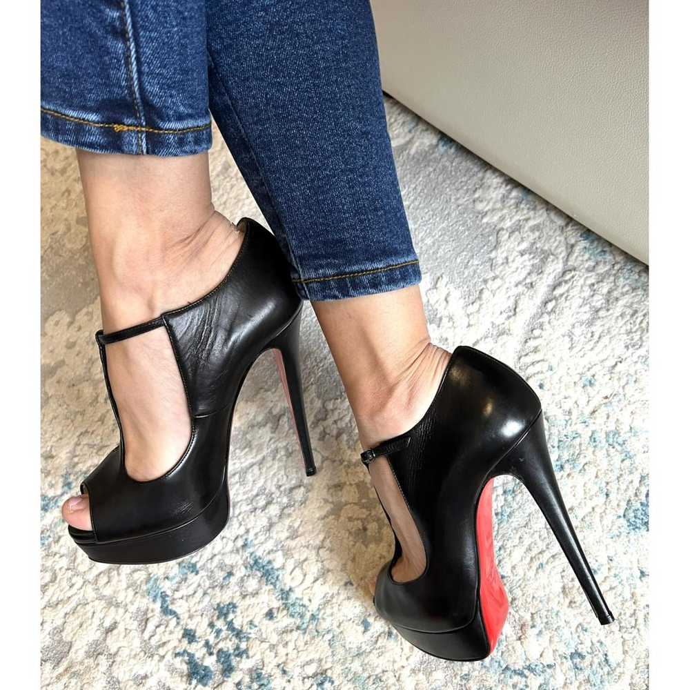 Christian Louboutin Leather heels - image 3