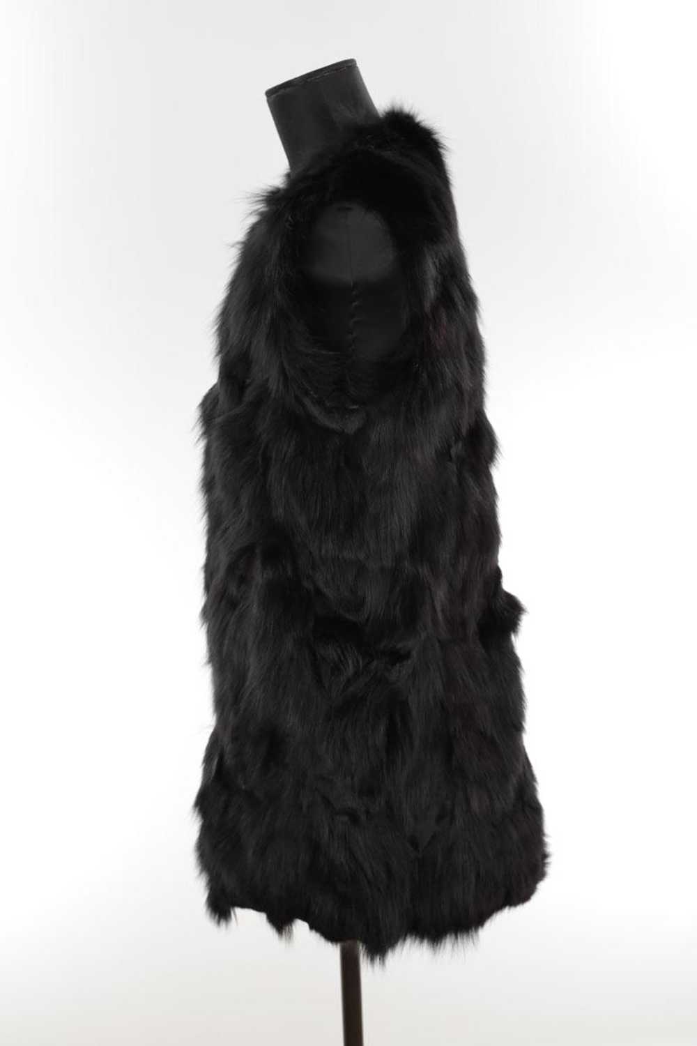 Circular Clothing Manteau en fourrure Maje noir. … - image 3