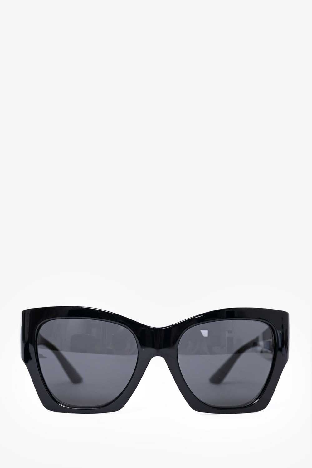 Versace Black Medusa Square Frame Sunglasses - image 1
