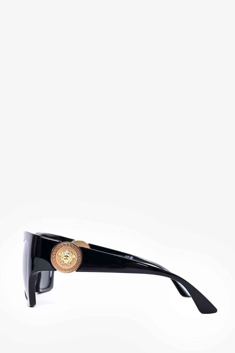 Versace Black Medusa Square Frame Sunglasses - image 3