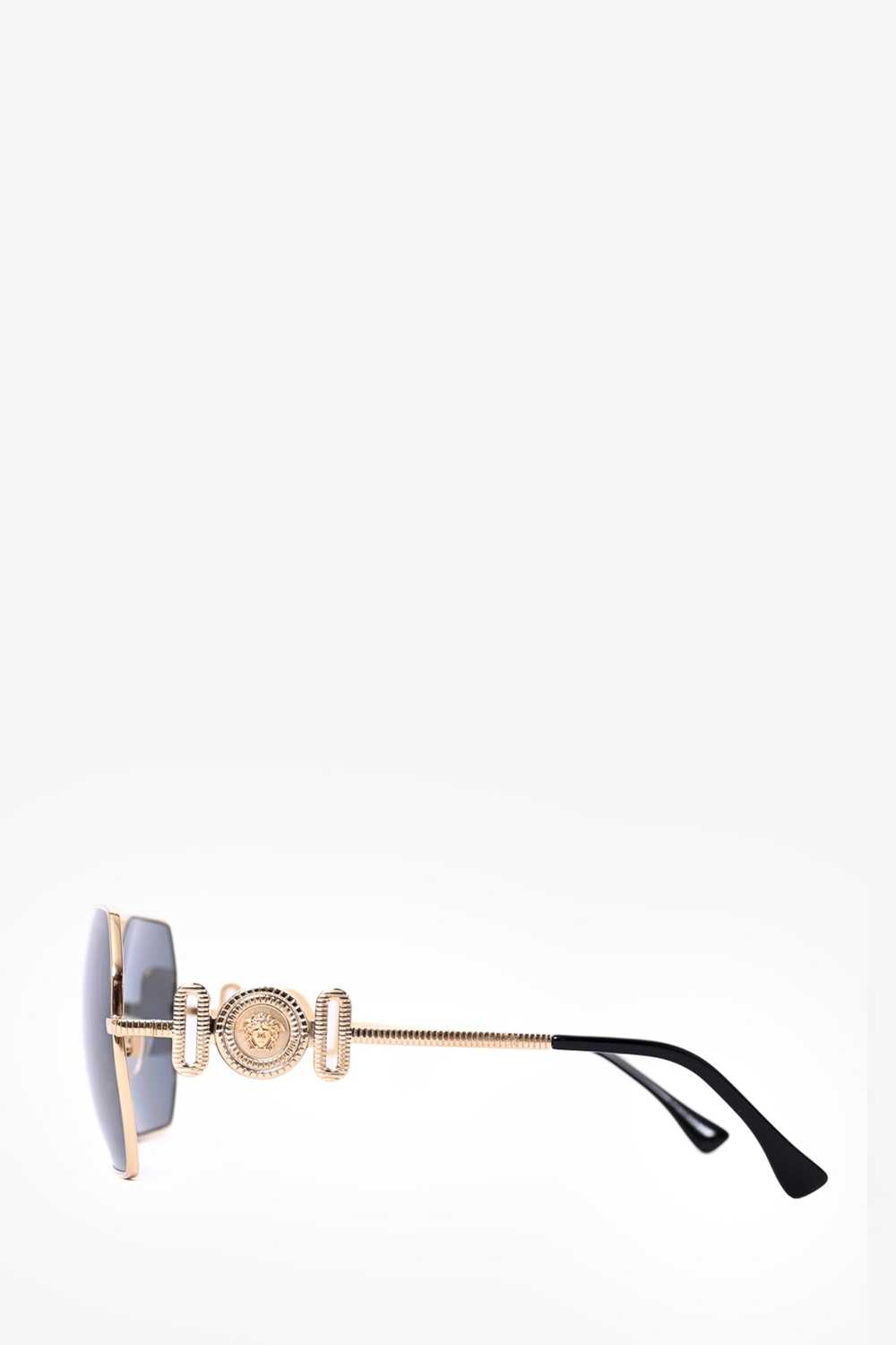 Versace Gold Medusa Tinted Sunglasses - image 3