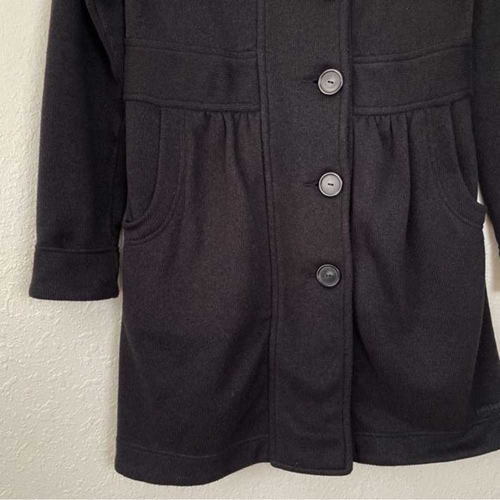 Patagonia black better sweater coat button front S - image 6