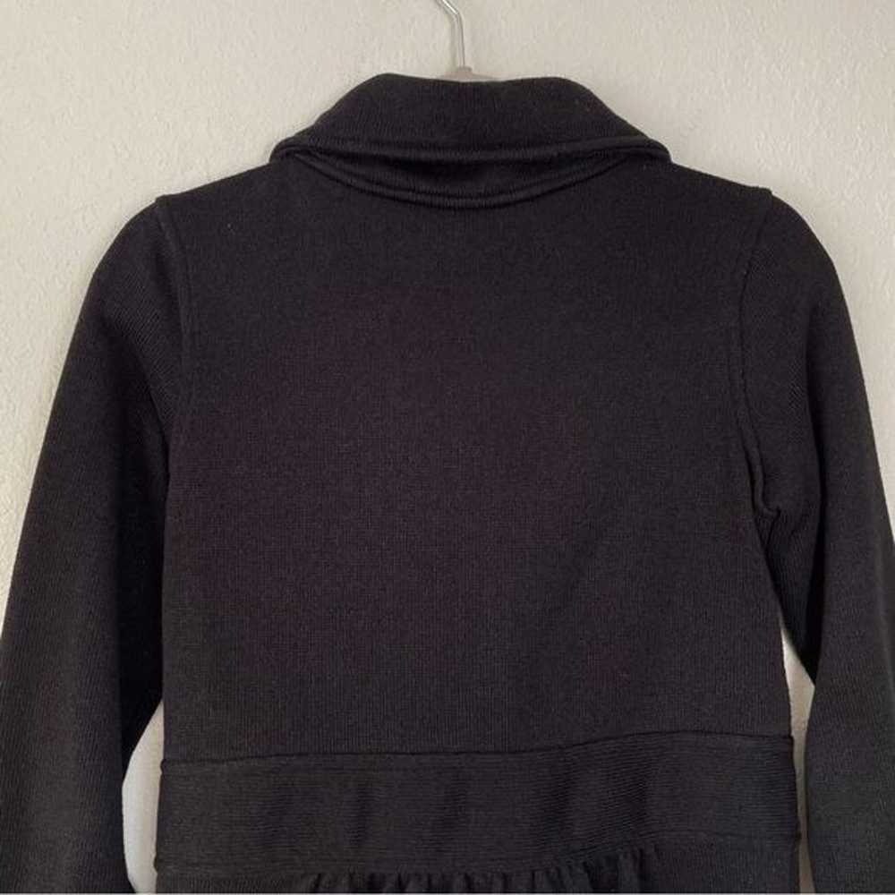 Patagonia black better sweater coat button front S - image 9