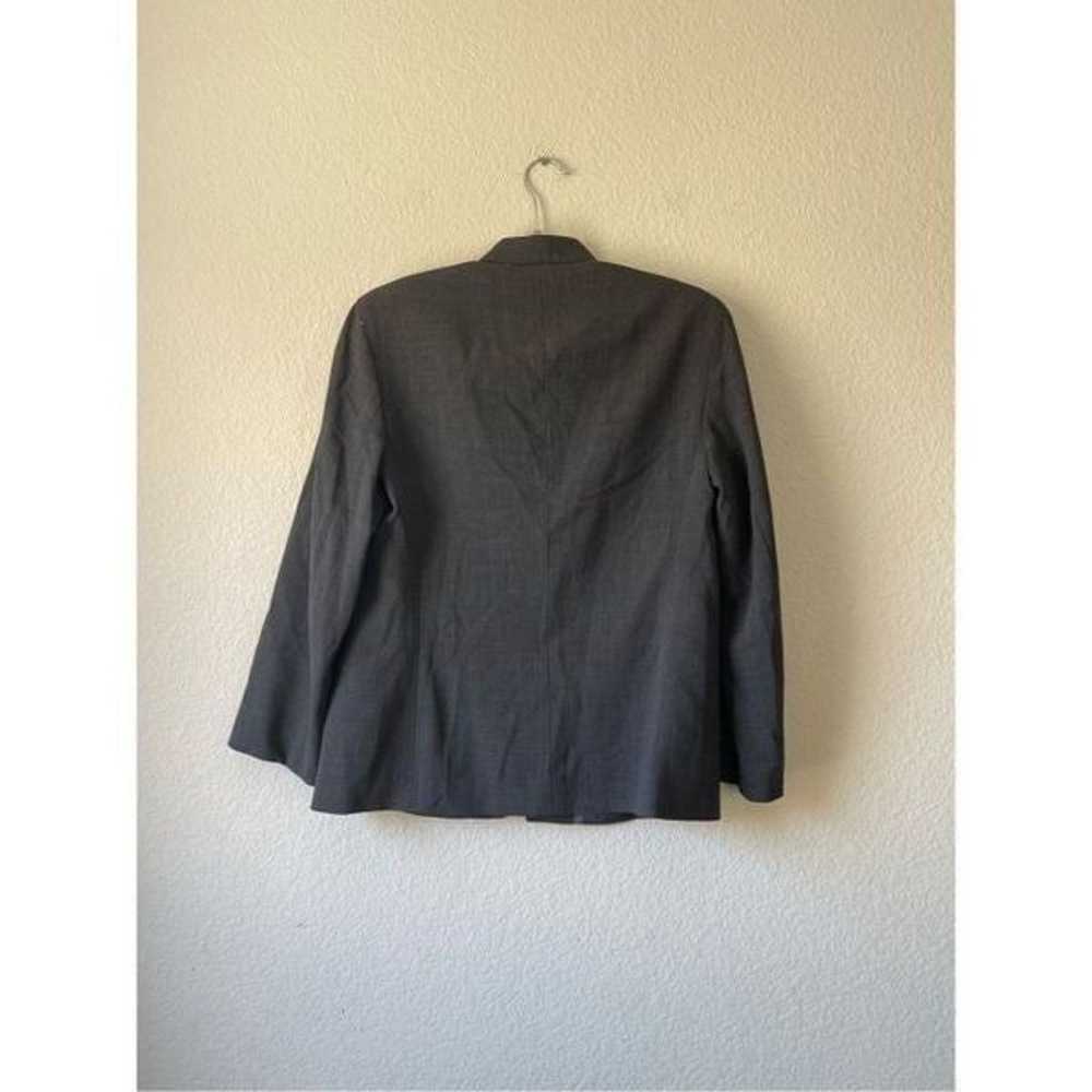 Lafayette 148 wool front zip jacket size 4 - image 2