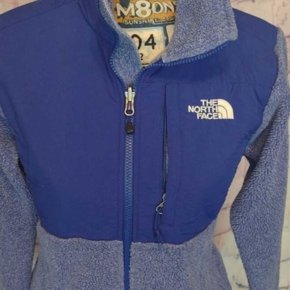 THE north face thicker fleece purple  jacket size… - image 2