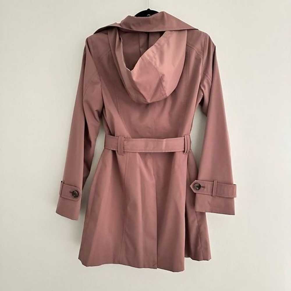Tower by London Fog Hooded Trench Coat size Small - image 2