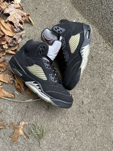 Jordan Brand × Nike Jordan 5 Retro Black Metallic… - image 1