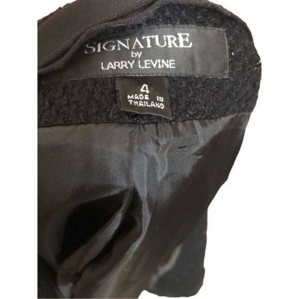 Larry Levine Signature Line black metallic steamp… - image 6