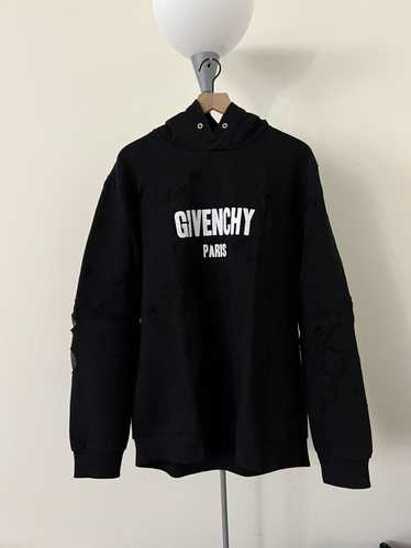 Givenchy logo-print drawstring hoodie - Black