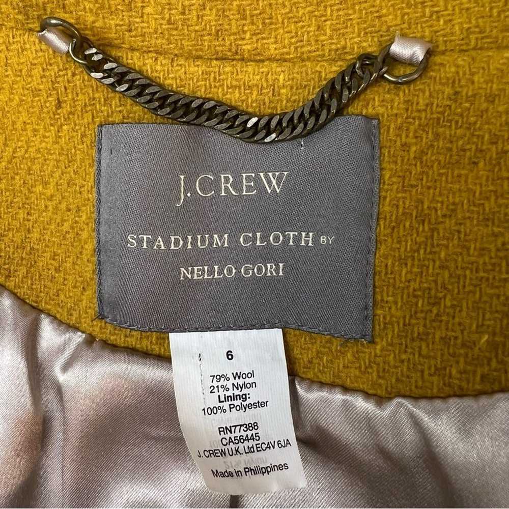 J. Crew Stadium Cloth Nello Gori Majesty Yellow W… - image 7