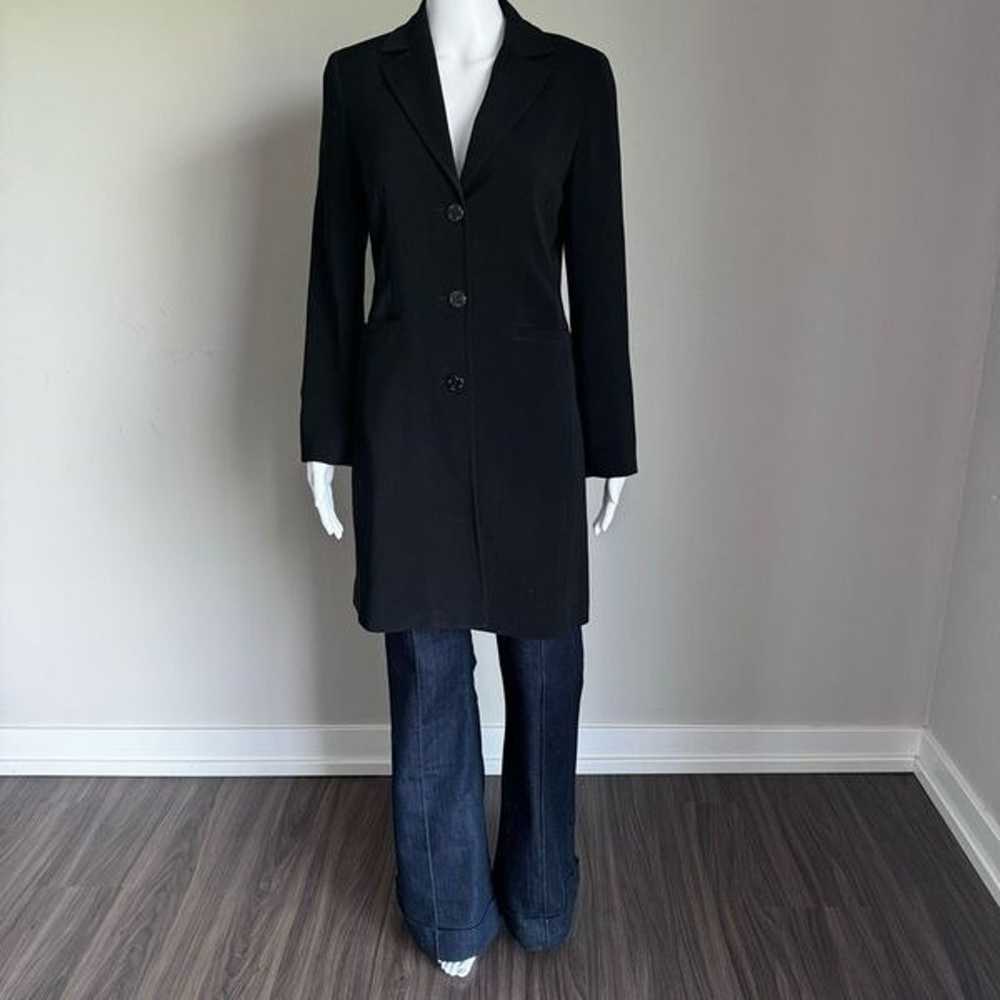 Vintage Bebe Black Long Blazer Jacket - image 3