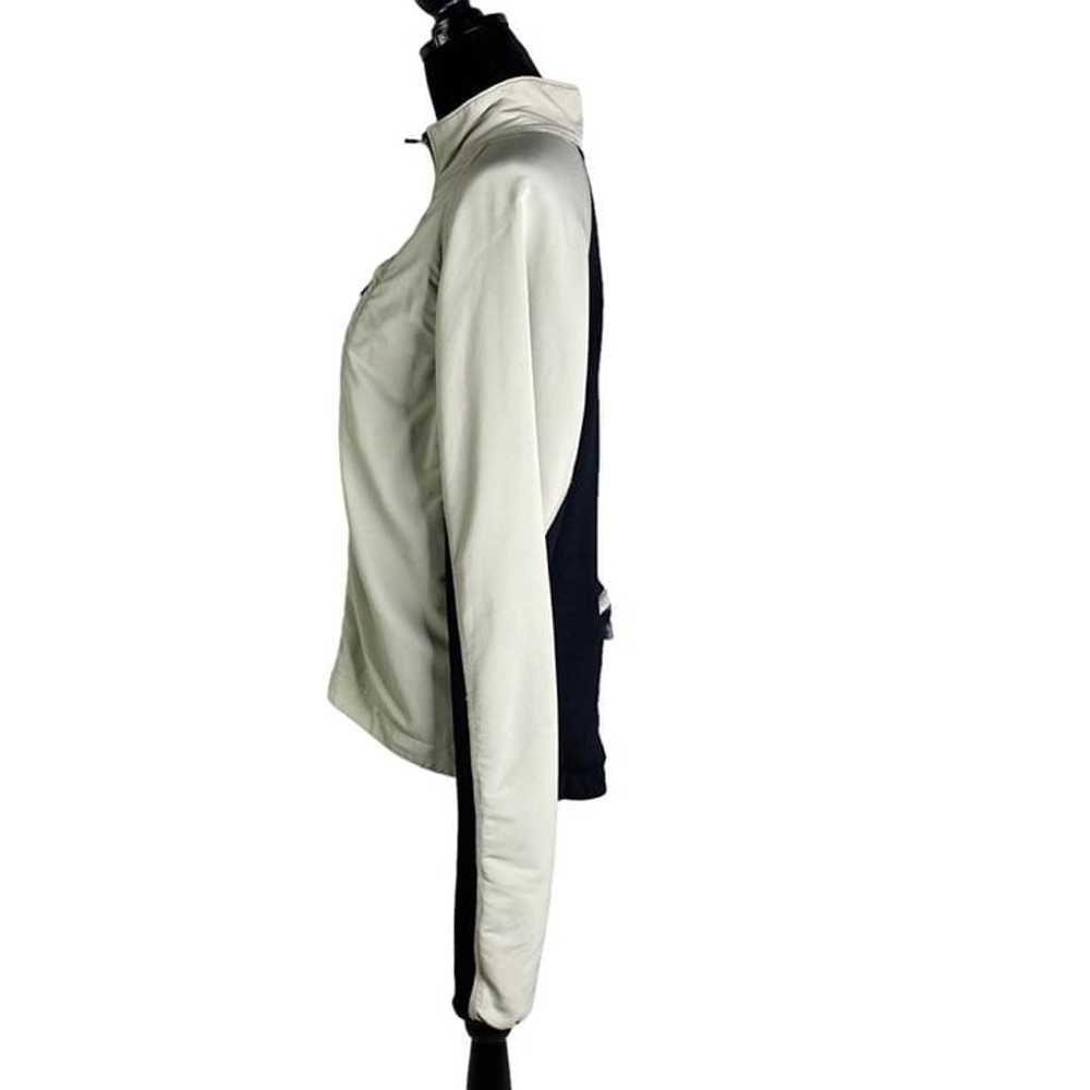 IBEX women’s full zip beige black jacket pockets … - image 2