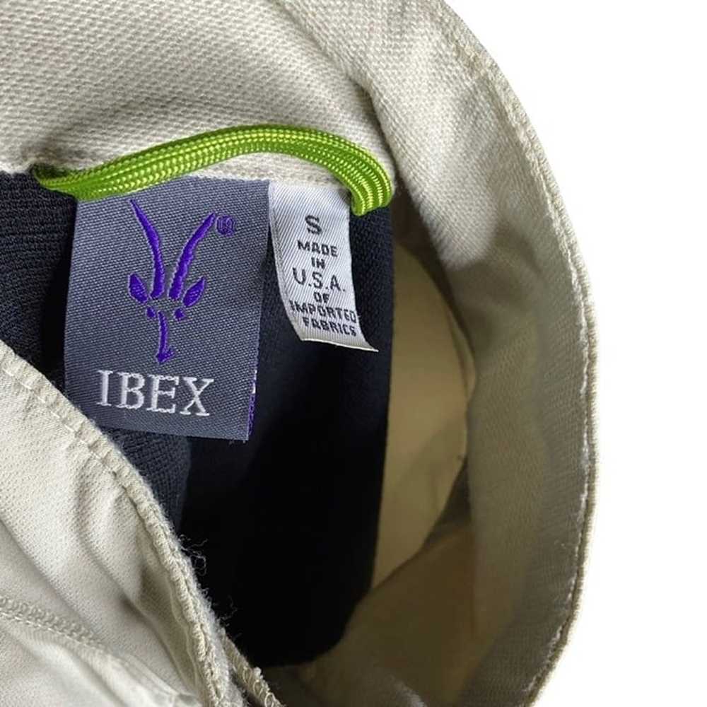 IBEX women’s full zip beige black jacket pockets … - image 5