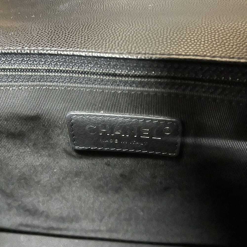 Chanel CHANEL Boy Shoulder Bag Caviar Skin Black … - image 7