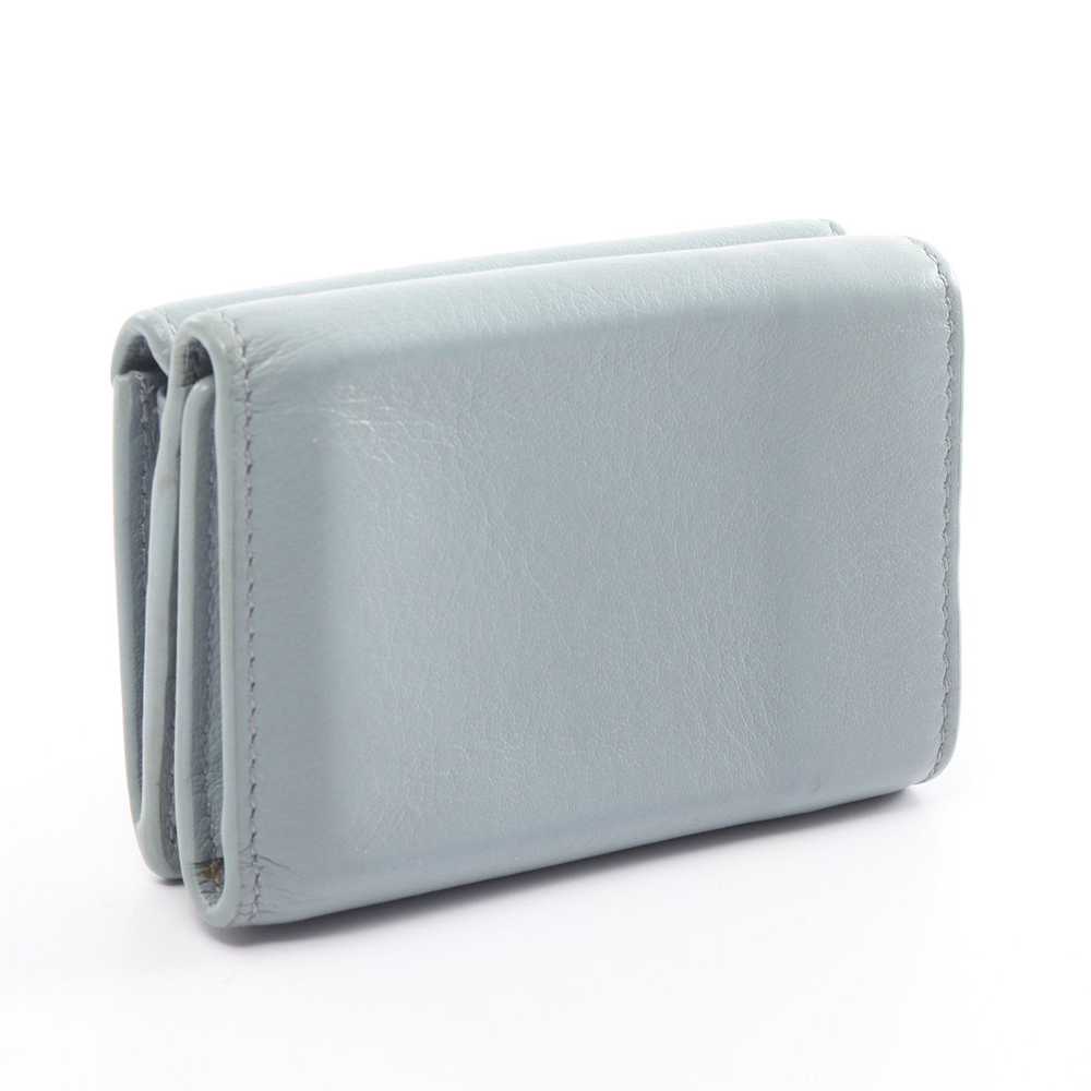 Balenciaga Paper Mini Wallet Compact Wallet Trifo… - image 2
