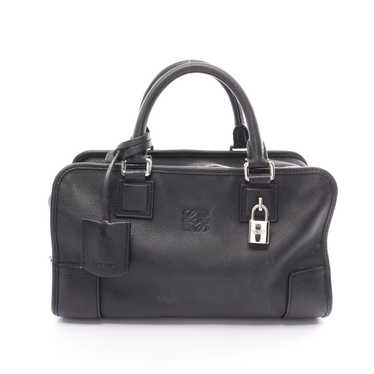 Loewe Amazona28 Handbag Leather Black